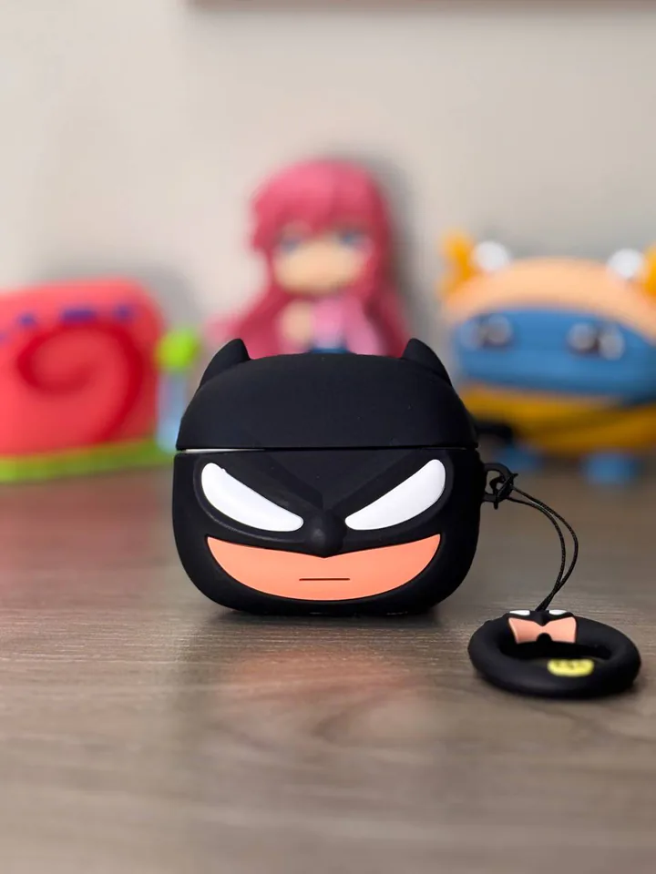 Black Character 3D AirPods Case