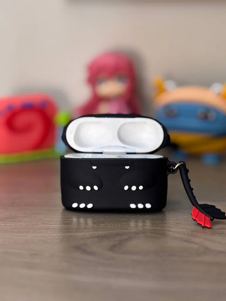 Black Character 3D AirPods Case