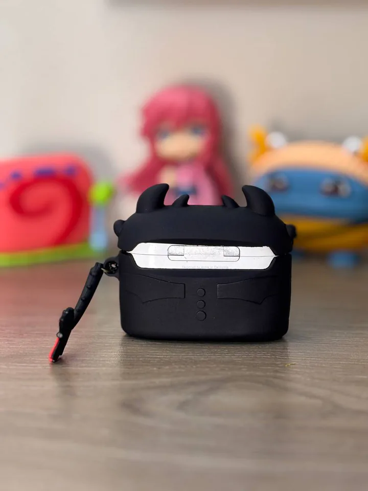 Black Character 3D AirPods Case