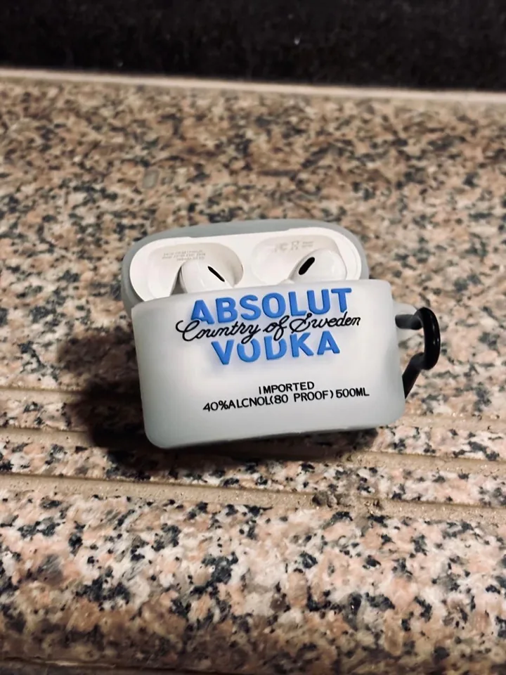 White Sanrio Headphone AirPods Case