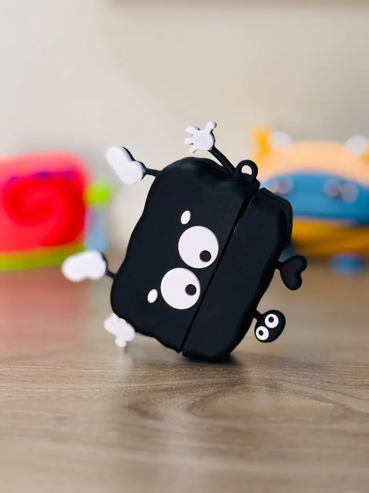 Black Character 3D AirPods Case