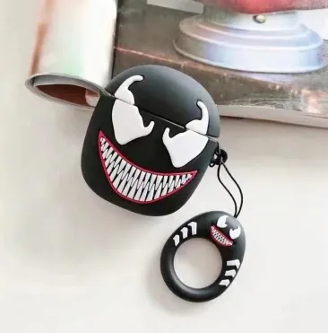 Black Character 3D AirPods Case