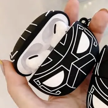 Black Character 3D AirPods Case