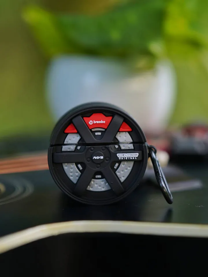 Black Novelty 3D AirPods Case