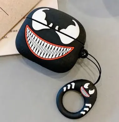 Black Character 3D AirPods Case