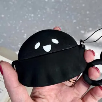 Black Character 3D AirPods Case
