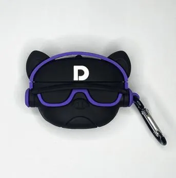Black Character 3D AirPods Case