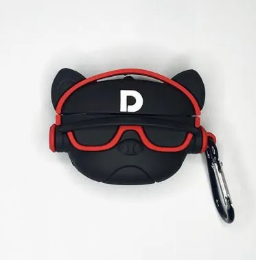 Black Character 3D AirPods Case