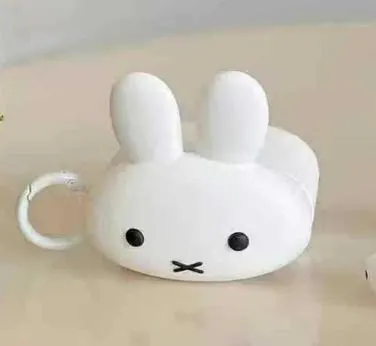 White Character 3D AirPods Case