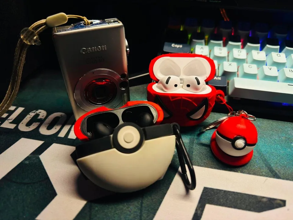 Red Character 3D AirPods Case