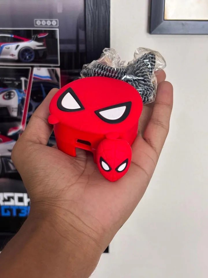 Spider-Man Charger Cover — 3-pin shell