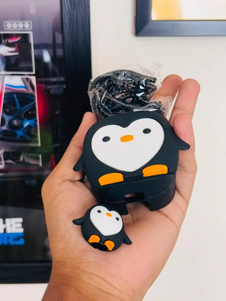 Penguin Charger Cover — 3-pin shell