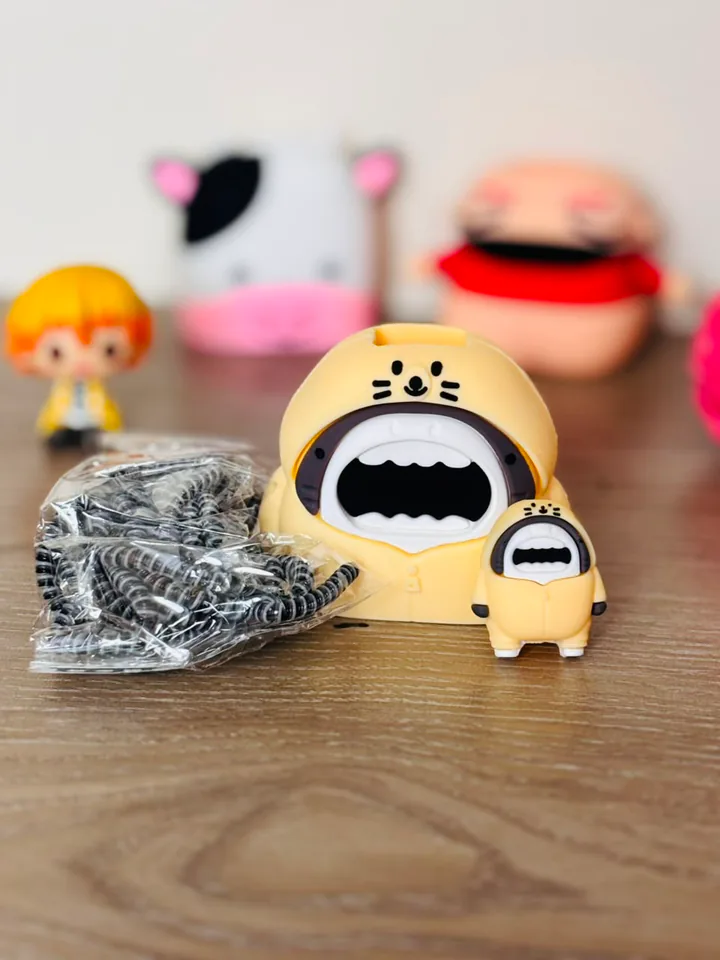 Yellow Tiger Charger Cover