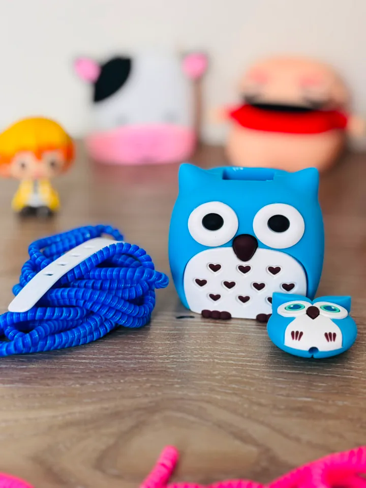 Blue Owl Charger Cover