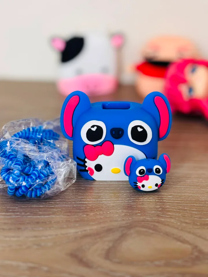 Stitch Hello Kitty Charger Cover