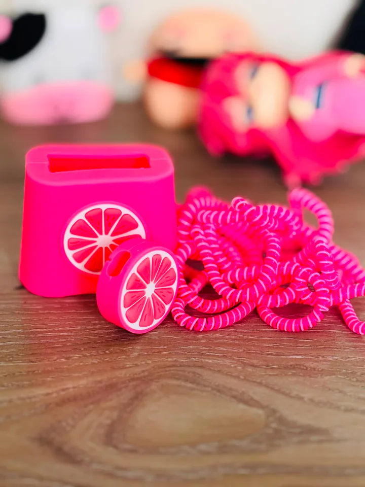 Pink Grapefruit Charger Cover
