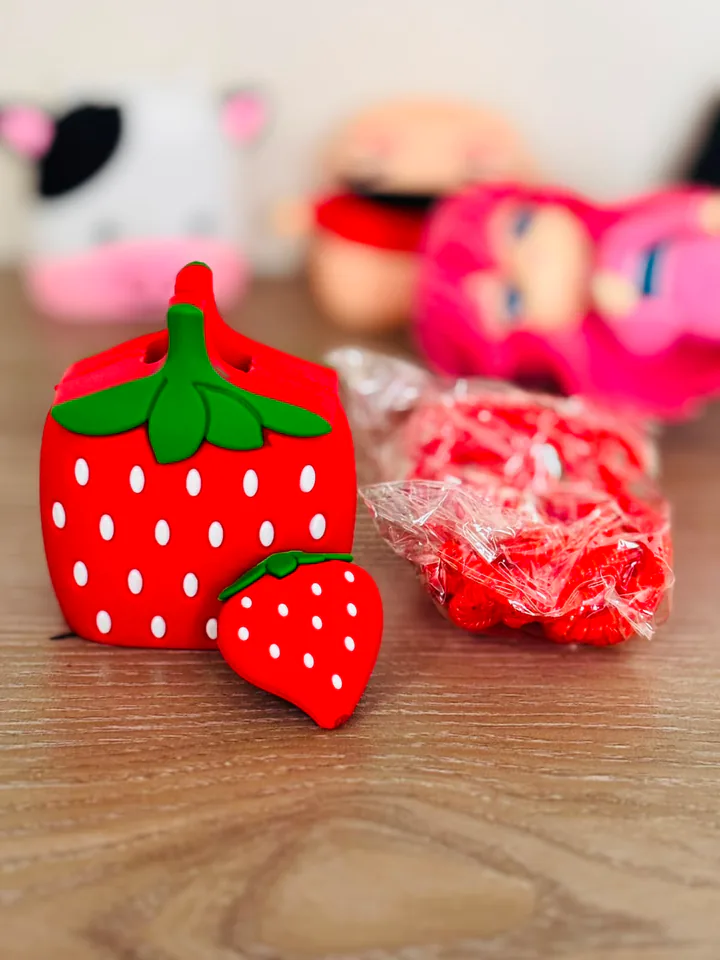 Strawberry Charger Cover