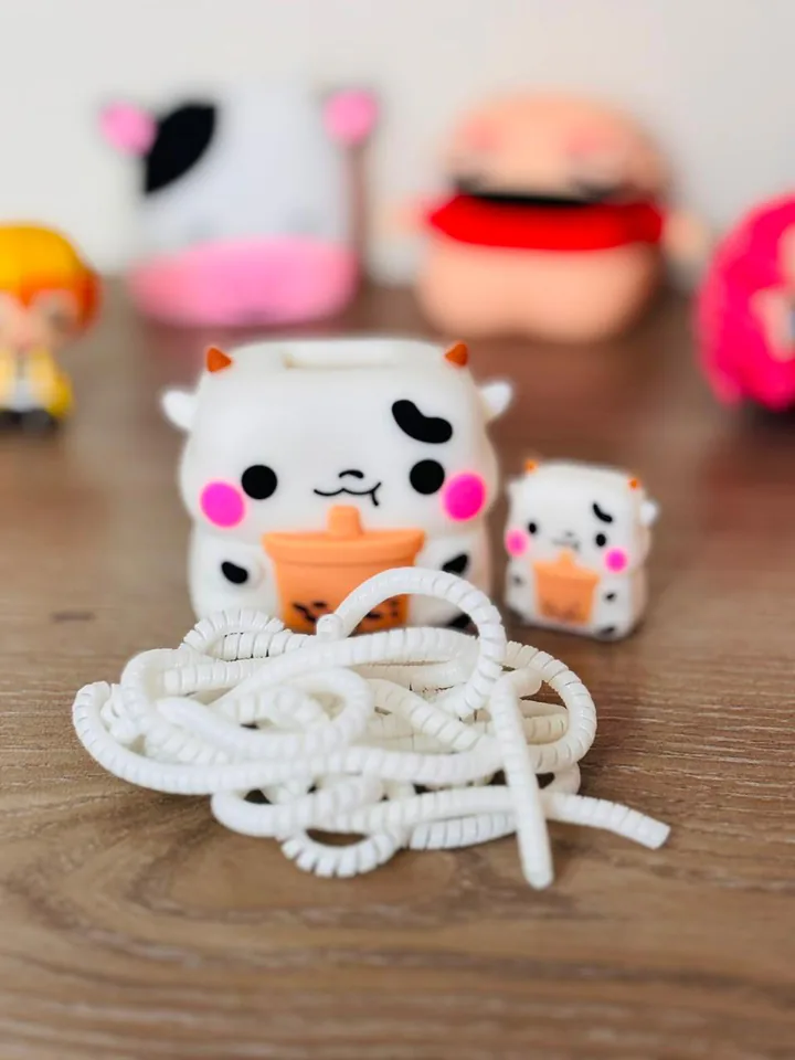 Boba Cow Charger Cover