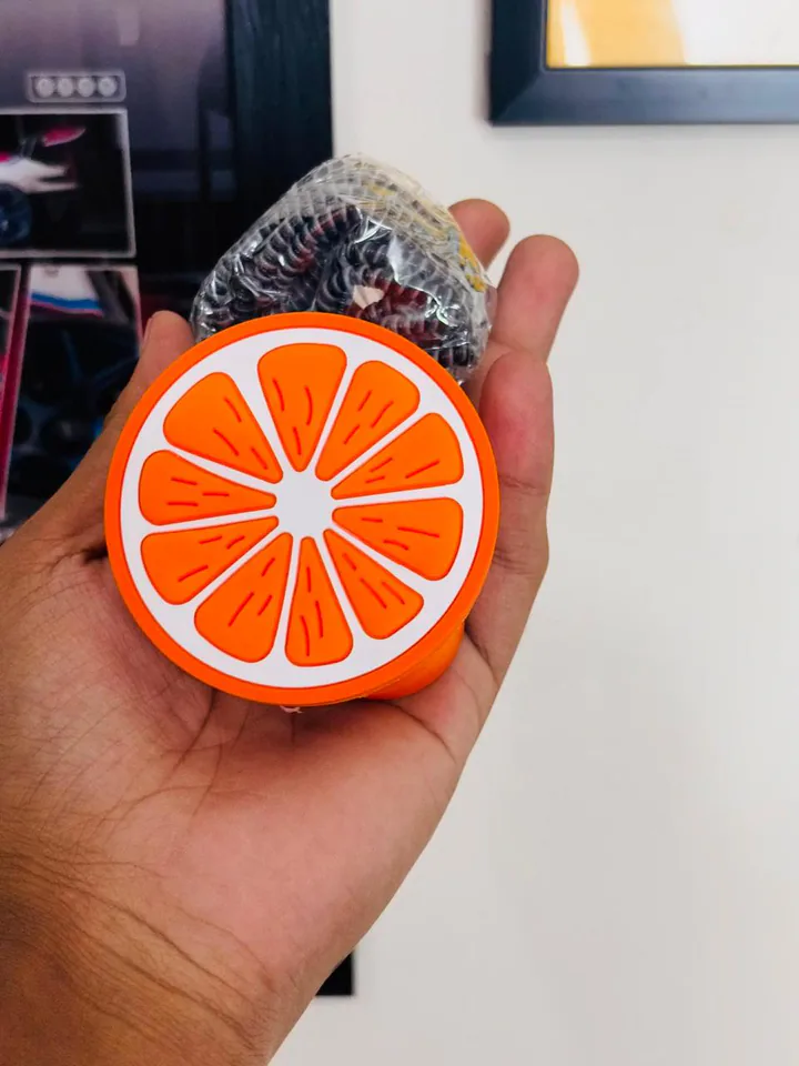 Orange Slice Charger Cover